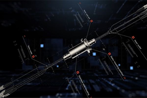 3D Display of JINPAT Optical Fiber Rotary Joint