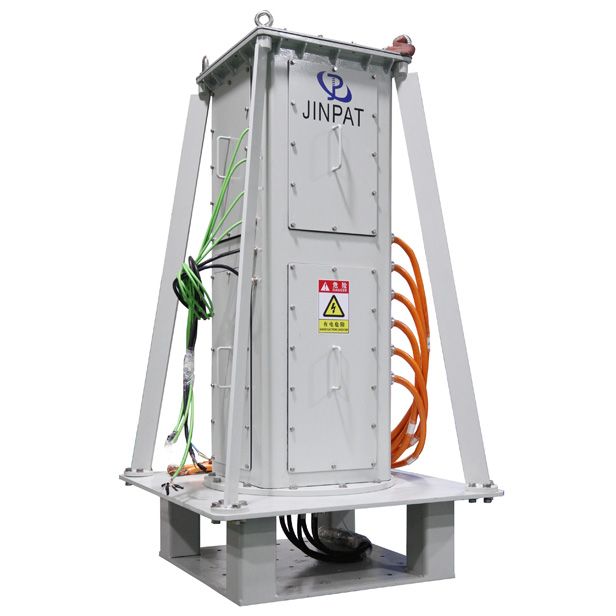Floating high current slip ring