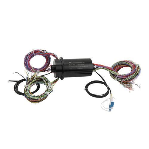 Airborne photoelectric pod slip ring