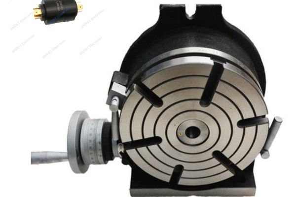 Rotate the slip ring on the working disc