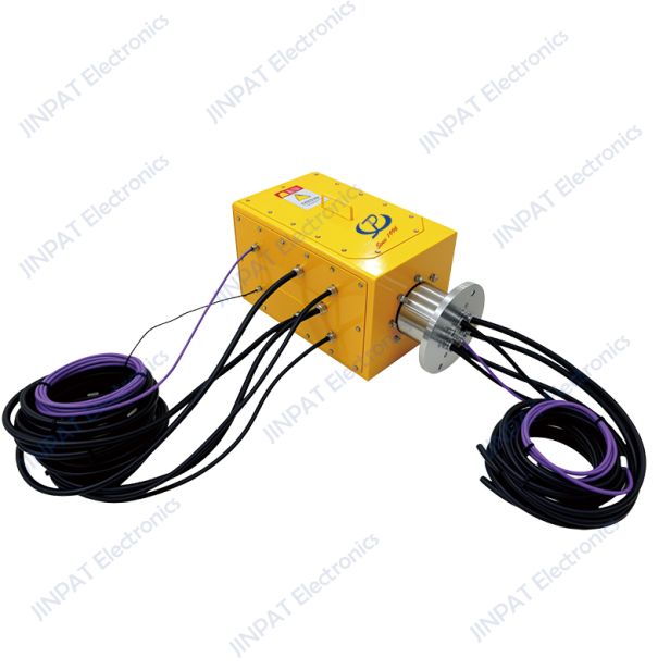 Stacker (for paper mills) slip ring