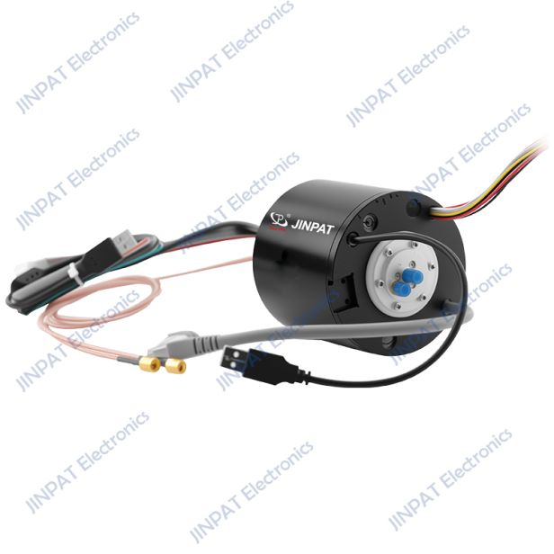 RF integrated electric rotary joints