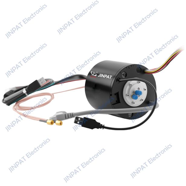 RF integrated electric rotary joints