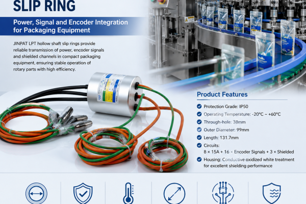  FAQ: What Makes the JINPAT LPT Hollow Shaft Slip Ring Ideal for Packaging Machinery?